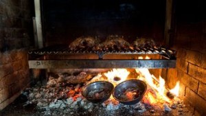 grill on a fire - itsuckstogrowup